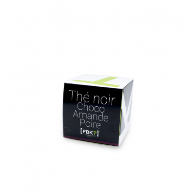 Boite Pyramide - Thé noir Choco Amande Poire