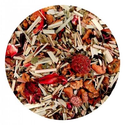 Tisane menthe framboise